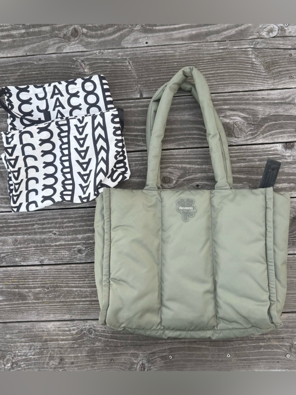 Marc Jacobs Heaven Puffer Tote with Dustbag